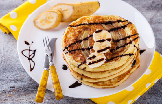 特级初榨橄榄油香蕉巧克力松饼